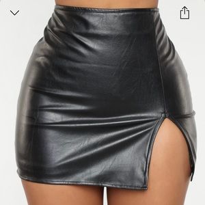 Fashion Nova Flame In Your Heart Skirt
